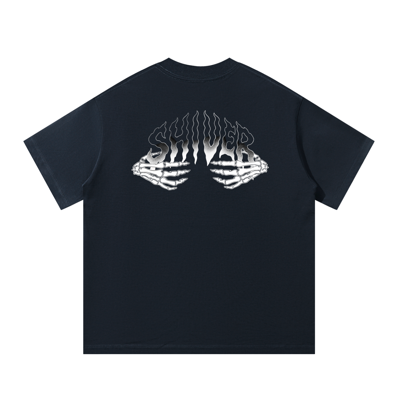 Skelly hands - Loose fit - Black and Blue
